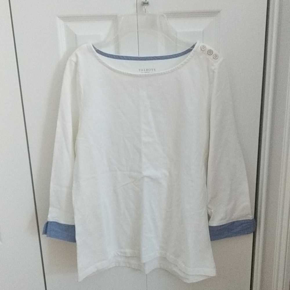 Talbots White Top